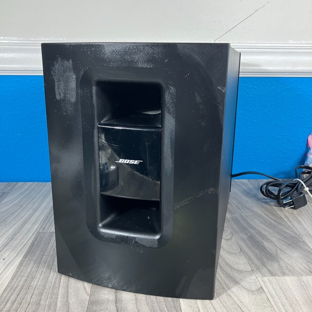 Bose CineMate 1 SR Digital Home Theater Speaker System Subwoofer TESTED